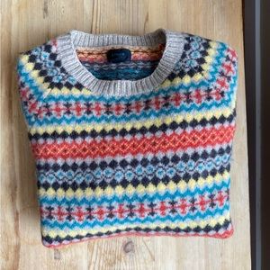 J Crew 100% Lambswool Sweater